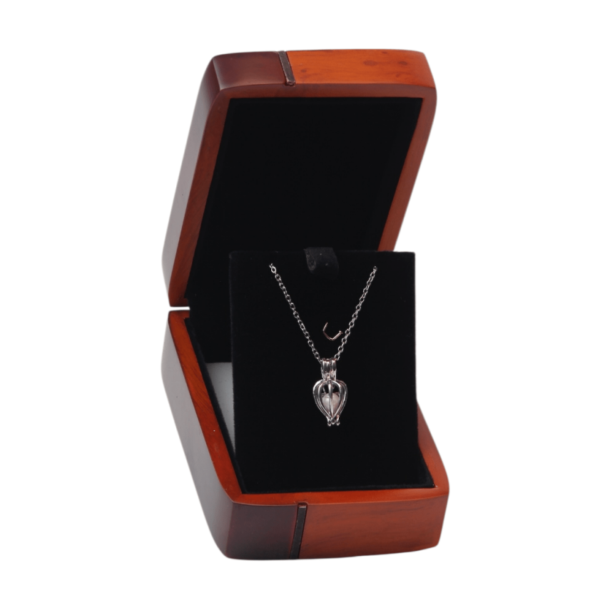 Ahşap Kolye Kutusu - 1