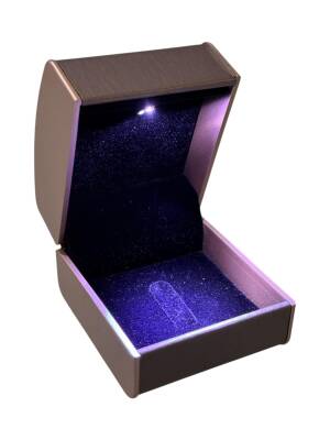 EleGant Işıklı Yüzük Kutusu - 3
