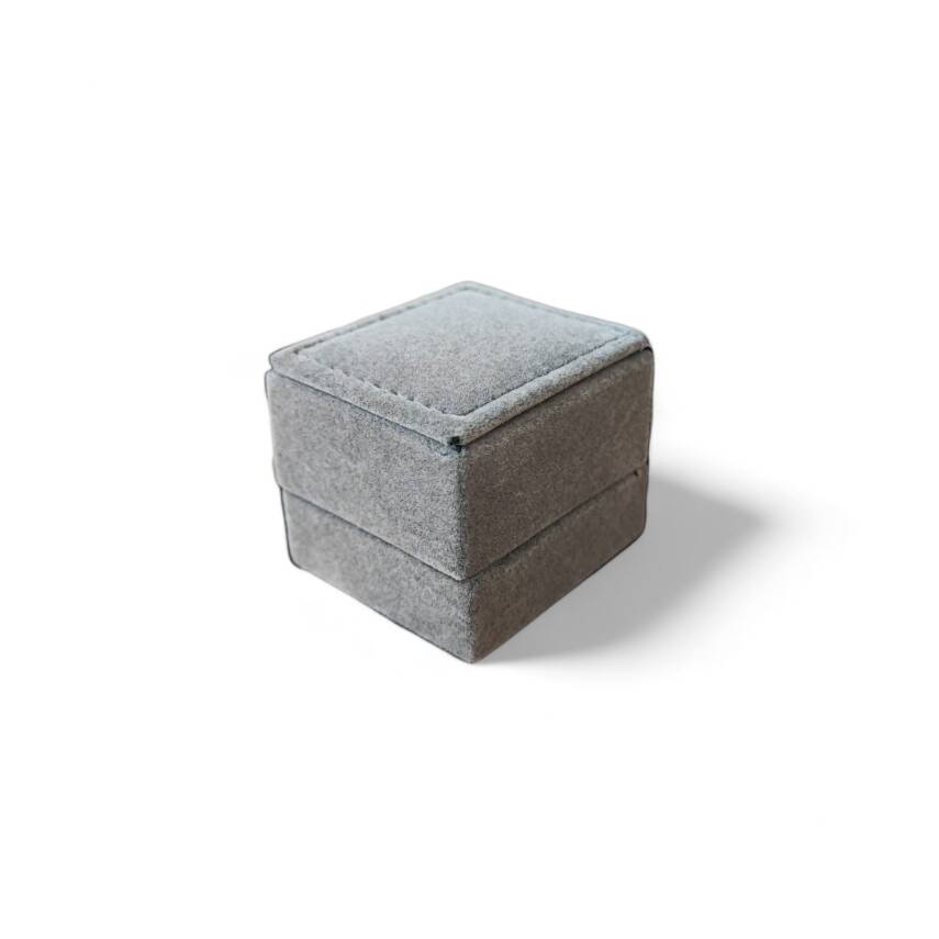 Luna Kadife Mini Yüzük Kutusu - 1