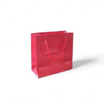 Hediyelik Karton Çanta Poşet (50 Adet - 11x11 cm) - 1
