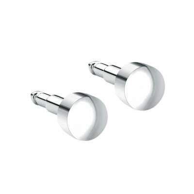 NİNA Şekilli Çelik Medikal Kulak Delme Küpesi 12 Çift - KutuBak