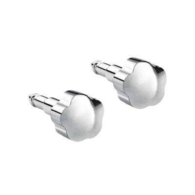 NİNA Şekilli Çelik Medikal Kulak Delme Küpesi 12 Çift - KutuBak