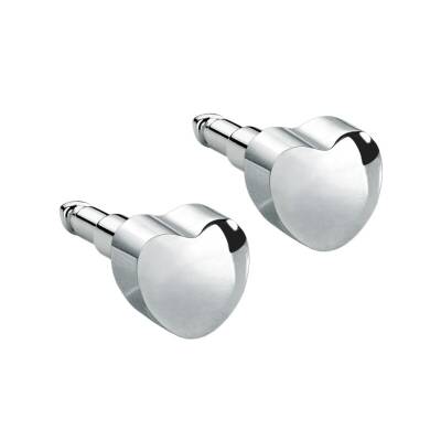 NİNA Şekilli Çelik Medikal Kulak Delme Küpesi 12 Çift - KutuBak