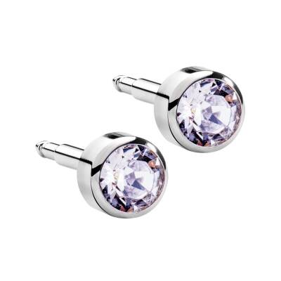 NİNA Taşlı Çelik Medikal Kulak Delme Küpesi 12 Çift - KutuBak