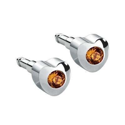 NİNA Taşlı Şekilli Çelik Medikal Kulak Delme Küpesi 12 Çift - KutuBak