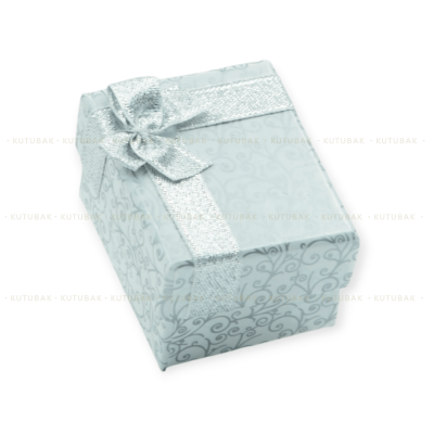 Kurdeleli Karton Yüzük ve Mini Kolye Kutusu - KutuBak