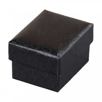 Desenli Lake Karton Yüzük ve Mini Kolye Kutusu - KutuBak